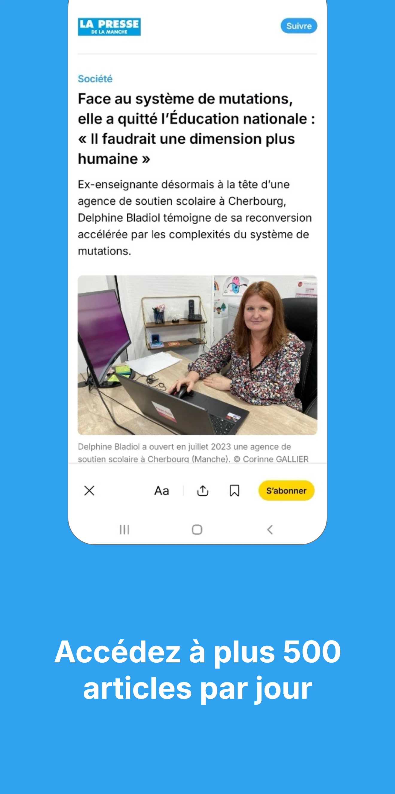 Actu screenshot